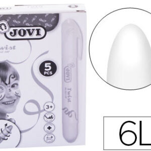 Barra de Maquilhagem Jovi Twist Make-Up Branca (5 Unidades)