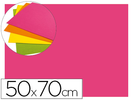 Goma Eva Musgami 50X70cm Espessura 2mm Rosa Fluorescente