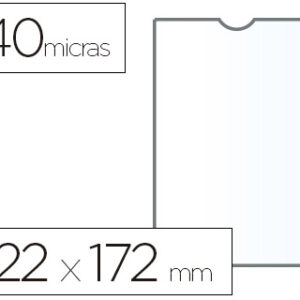 Bolsa Porta Documentos Esselte Plastico 140 Microns Medidas 122x172mm (1 Unidade)