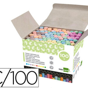 Pack 100x Giz de Anti Po (Cores Sortidas)
