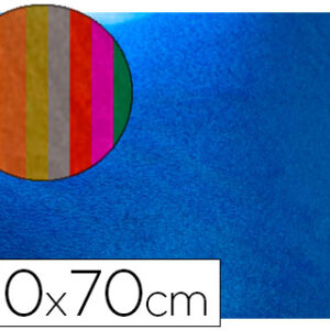Goma Eva 50X70 cm Espessura 2 mm Metalizada Azul
