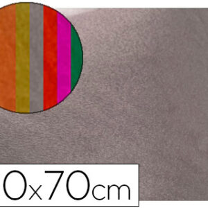 Goma Eva 50X70 cm Espessura 2 mm Metalizada Prata