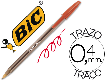 Caneta Bic Cristal Vermelha