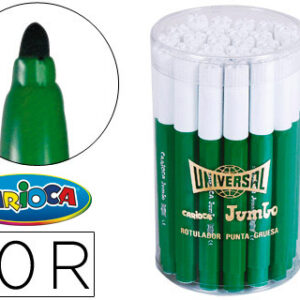 Marcador Jumbo Carioca. Pote de 30 Unidades Verdes