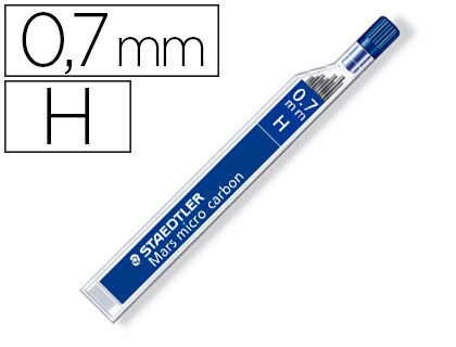 Minas Staedtler Mars Micro Grafite 0,7 mm H Tubo c/ 12 Unidades