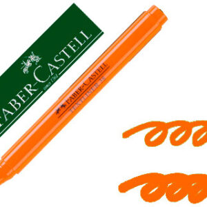 Marcador Faber Fluorescente Textliner 38 Laranja