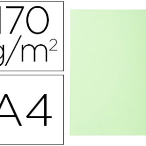 Classificadores Cartolina Reciclada Exacompta Din A4 Verde Claro 170g