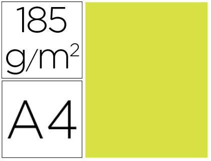 Cartolina Guarro A4 Kiwi 185 Gr (50 Folhas)