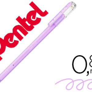 Roller Pentel K08 Violeta Pastel 0,8 mm