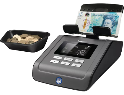 Balanca de Dinheiro Safescan 6165 Conta Moedas Notas