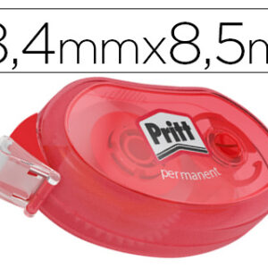 Cola Pritt Roller Permanente 8,4 mm X 8,5 Mt em Blister