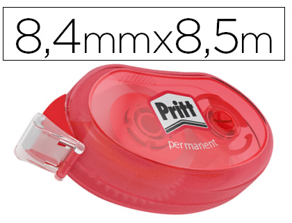 Cola Pritt Roller Permanente 8,4 mm X 8,5 Mt em Blister