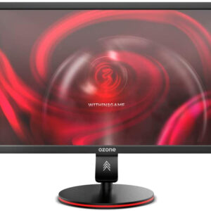 Monitor 24.5 DSP25 Pro TN W-LED Full HD 144Hz FreeSync / G-SYNC Compatible (Preto/Vermelho) - OZONE
