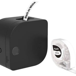 Impressora de Etiquetas Térmicas Portátil P12 (Preto) - PHOMEMO