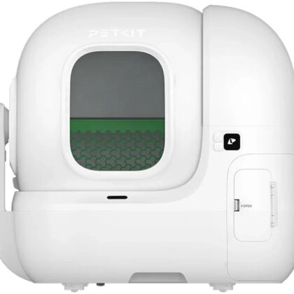 Caixa de Areia Purobot Max Pro c/ Câmara IA e Auto-Limpeza Inteligente - PETKIT