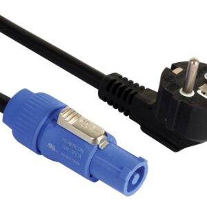 Cabo Alimentação POWERCON - Schuck Macho (5 mts) - POWER DYNAMICS CONNEX CX12-5