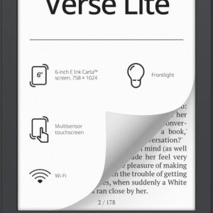 E-Book Verse Lite 6 8GB (Cinza) - POCKETBOOK