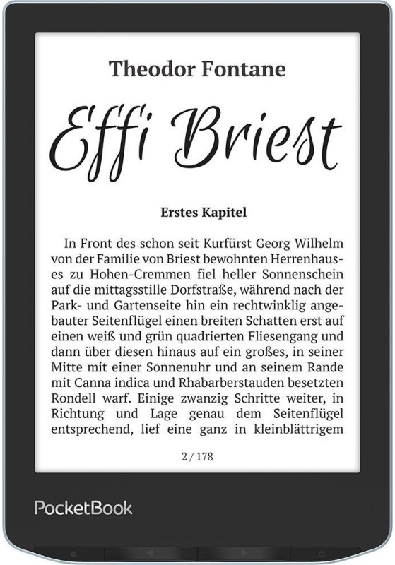E-Book 6 Verse 8GB Wi-Fi (Azul Claro) - POCKETBOOK