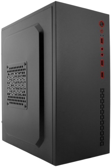 Caixa Micro-ATX PCC-MPC45-1 c/ Fonte de Alimentação (Preto) - COOLBOX