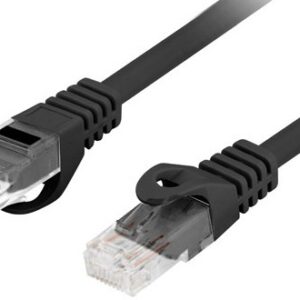 Cabo de Rede RJ45 UTP CAT6 Preto (2 mts) - LANBERG