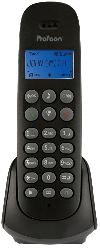 Telefone s/ Fios PDX-300 (Preto) - PROFOON