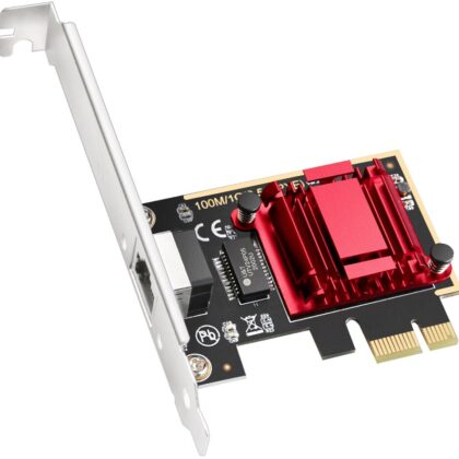 Placa de Rede 2.5Gbps PCI Express - CUDY