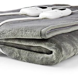 Cobertor Eléctrico Cinza (160 x 140 cm) – NEDIS