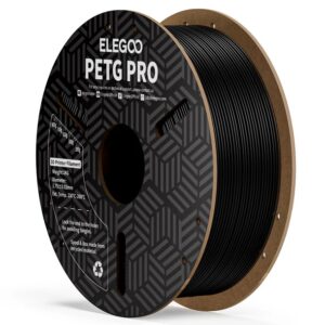 Filamento de Impressão 3D PETG Pro 1,75mm 1Kg (Preto) - ELEGOO