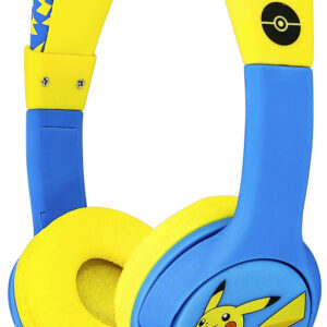 Auscultadores c/ Fio Pikachu (Amarelo/Azul) – OTL TECHNOLOGIES