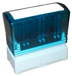 Carimbo PR-3458E6P 34x58 mm Azul - BROTHER
