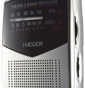 Rádio Portátil Pocket AM/FM - HAEGER