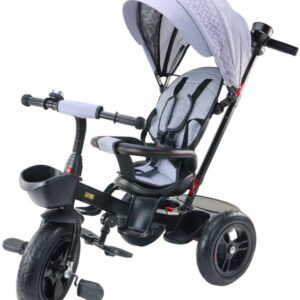 Triciclo Infantil PRO550 c/ Pedais (Cinzento)