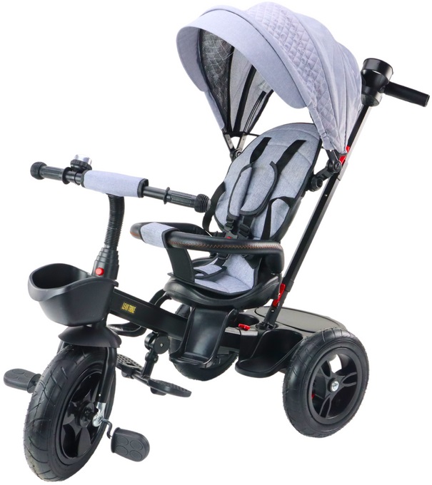 Triciclo Infantil PRO550 c/ Pedais (Cinzento)