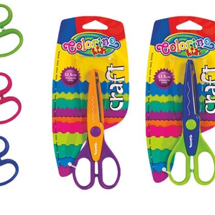 Blister Tesoura 15.5 cm 3 Sort.