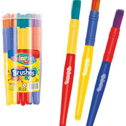 Pincéis Jumbo 20 pcs - COLORINO