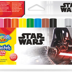 Caixa 12 Cores Óleo Pastel Colorino Disney Star Wars - COLORINO