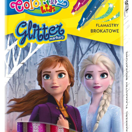 Caixa 6 Marcadores Glitter Colorino Disney Frozen II - COLORINO