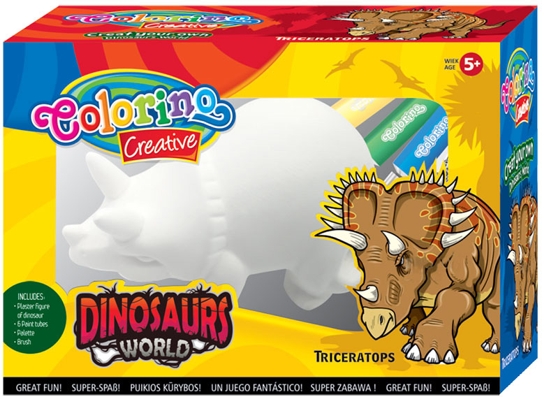 Conjunto Tinta Triceratops - COLORINO