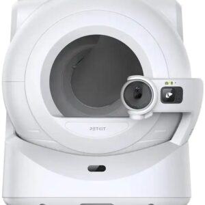 Caixa de Areia Inteligente Purobot ULTRA Auto Limpeza c/ Câmara p/ Gatos (Branco) - PETKIT