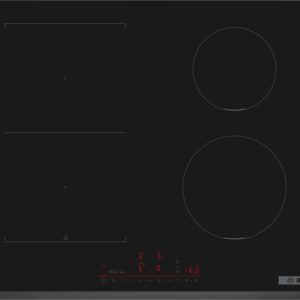Placa de Indução Serie 6 PVS731HC1E 70cm 4 Zonas 7400W (Preto) - BOSCH