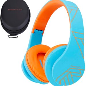 Auscultadores Infantil P2 (Azul/Laranja) - POWERLOCUS