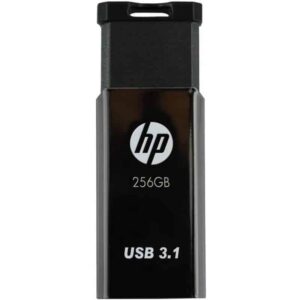 Pen Drive HP X770W 256Gb Usb 3.1 Preta 400Mb/s