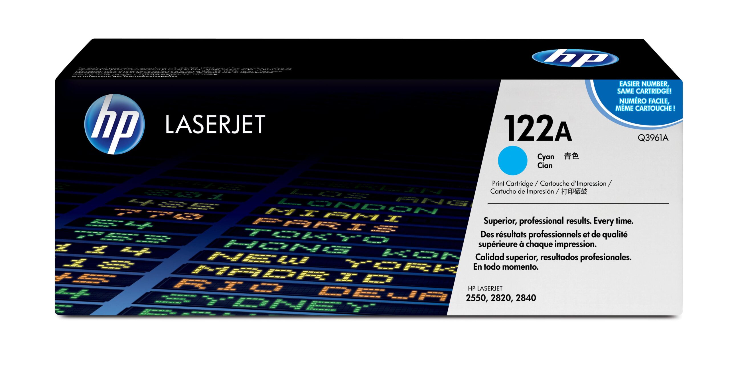 HP 122A Laser cartridge 4000páginas Ciano