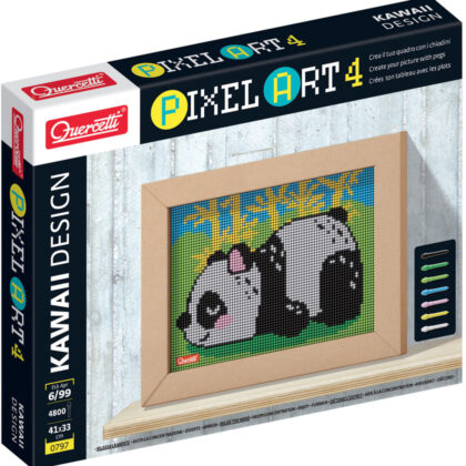 Pegs Pixel Art 4 Urso Panda 4800 pz - QUERCETTI