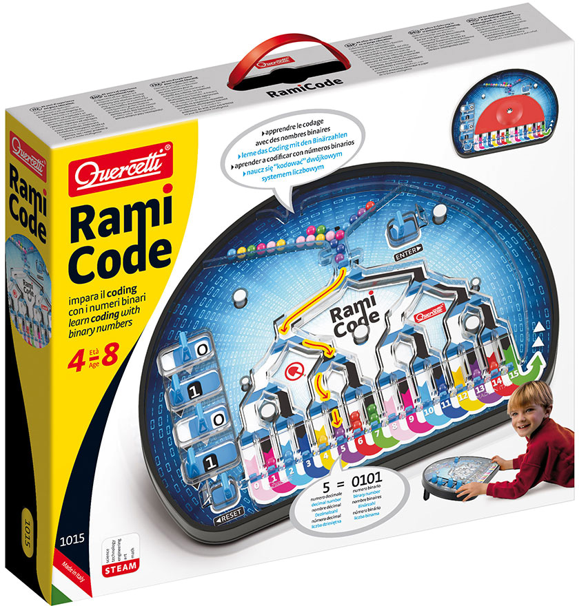 Jogo Código Rami Números Binários - QUERCETTI