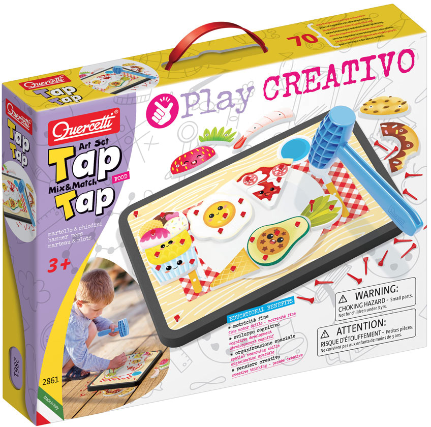 Play CREATIVO TAP TAP Comida - QUERCETTI