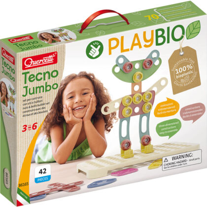 PLAYBIO Construção Tecno Jumbo 45 pcs - QUERCETTI