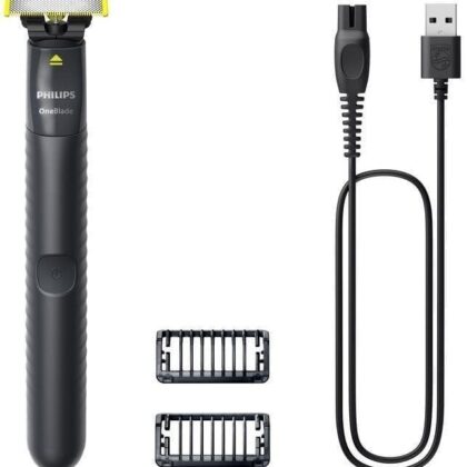 Máquina de Barbear OneBlade QP1424/10 (Preto) - PHILIPS