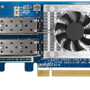 Placa de Rede QXG-25G2SF-CX6 25000 Mbit/s - QNAP