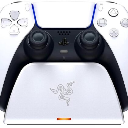 Base de Carregamento p/ Comando DualSense PS5 (Branco) - RAZER